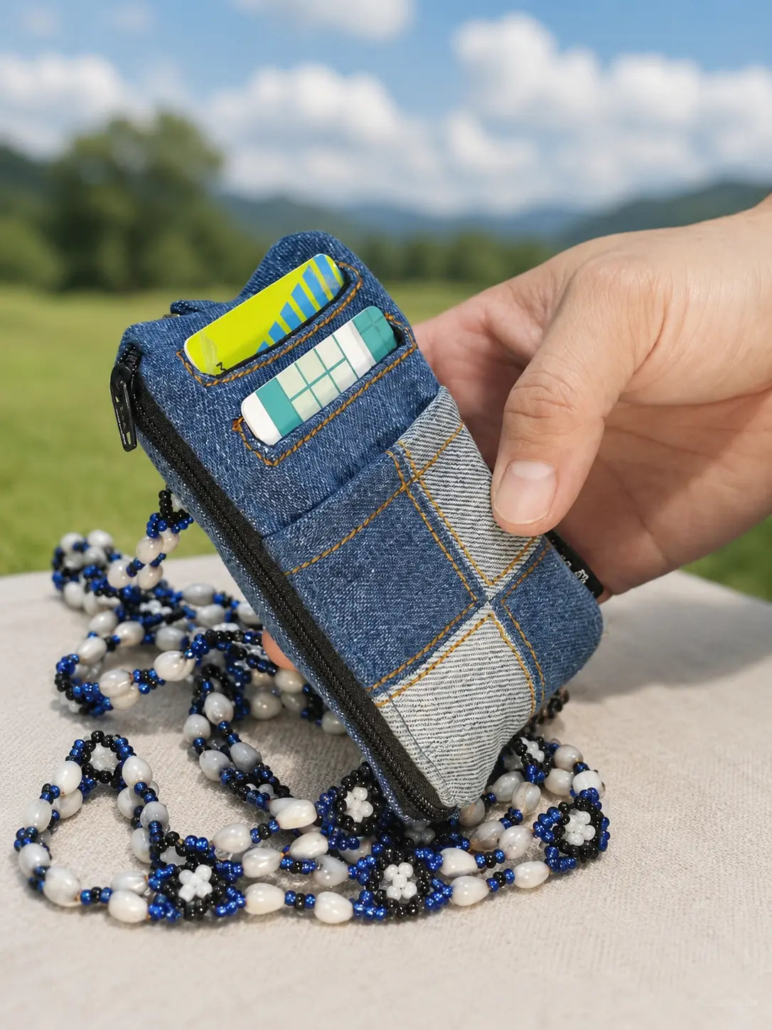 Can fit your cards and everyday essentials.