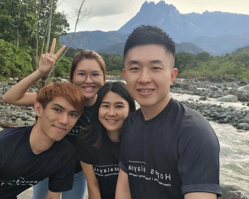 The team members behind Borneo Craft